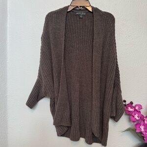 Barefoot Dreams Women's Batwing Shrug Cardigan in Brown
